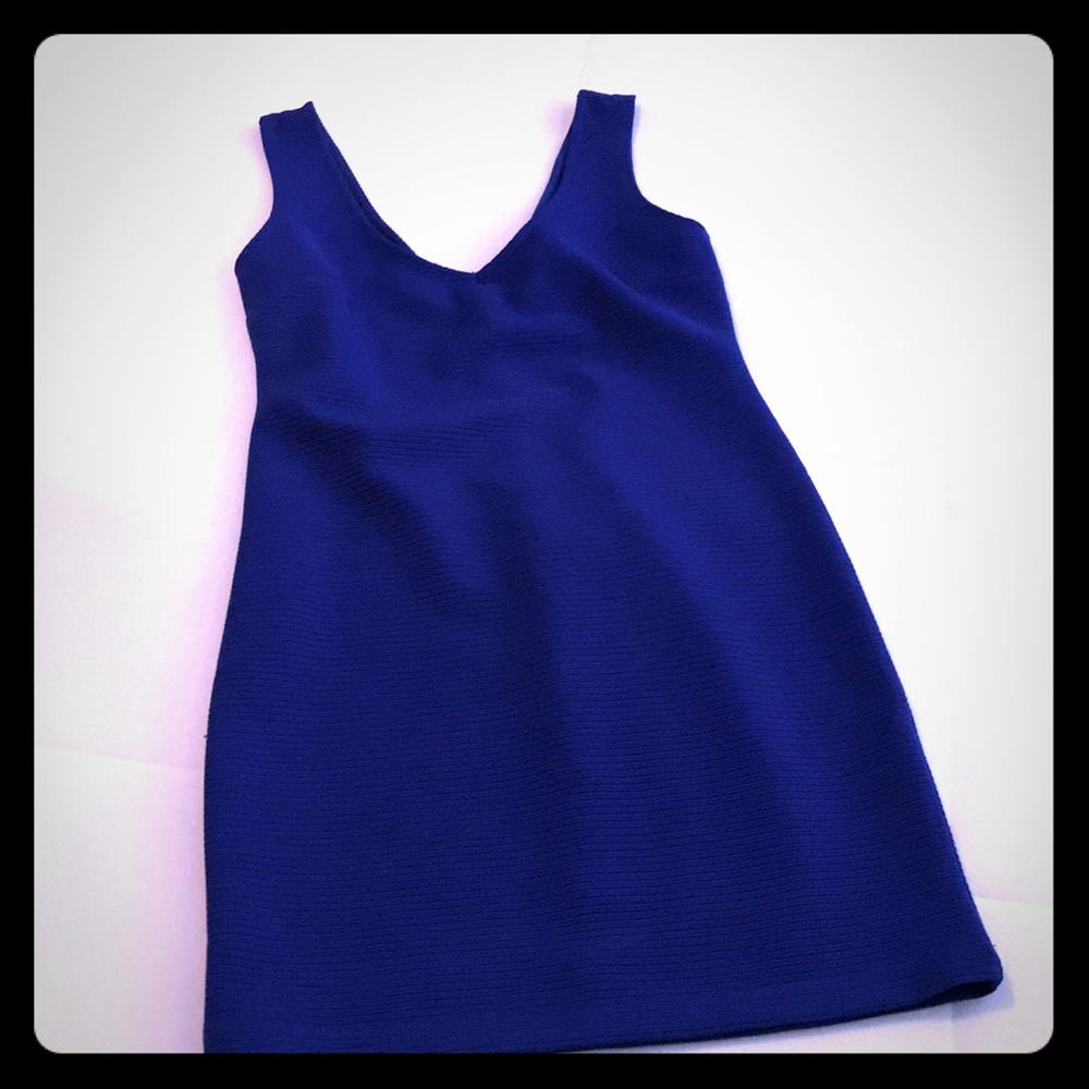 Sexy blue dress
